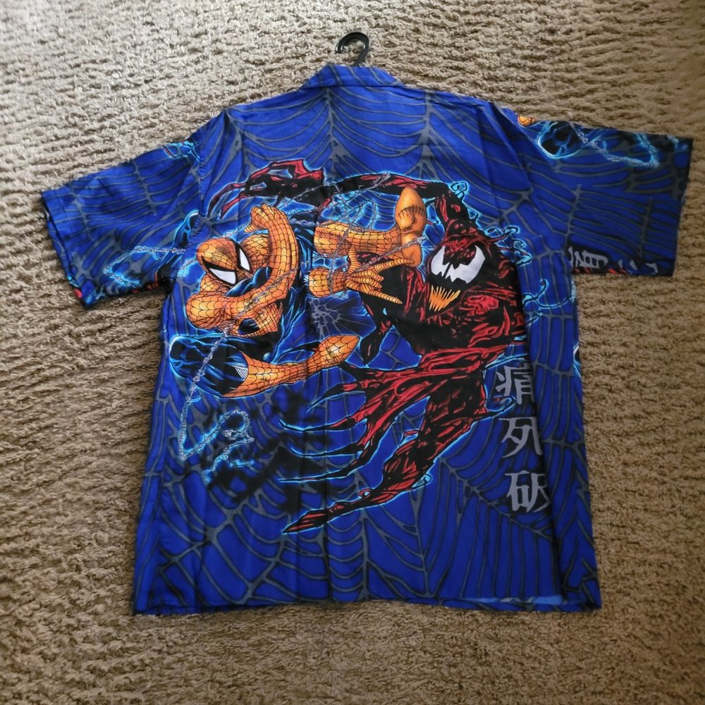 SPIDERMAN BUTTON DOWN SHIRTS - Picture 2 of 14